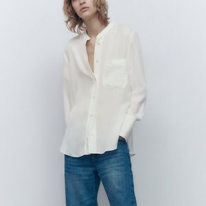 FLOWY TOP WITH POCKET